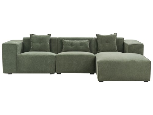 Modernes ecksofa grün mit - in,