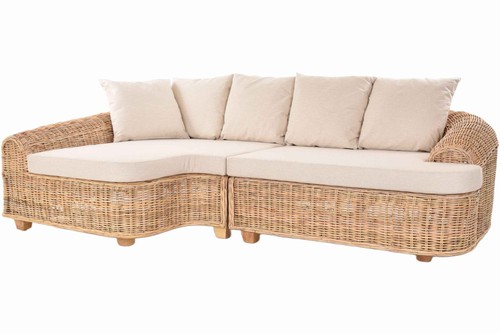 Wohnzimmer rattan ecksofa - wohnzimmer,