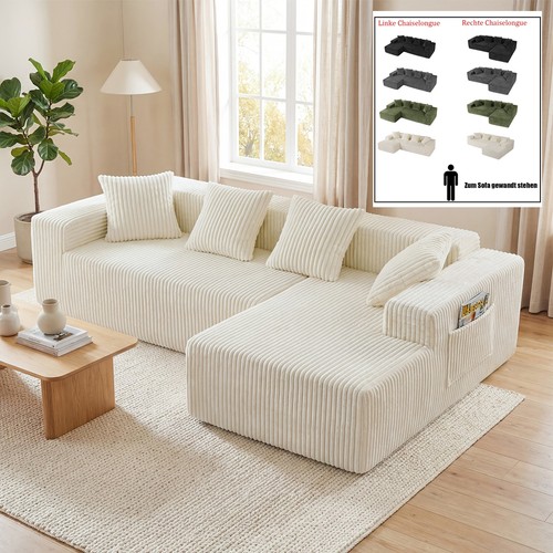 Ecksofa couch mit chaiselongue - couch,