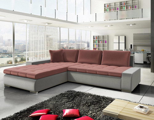 Große ecksofa eckcouch - große,