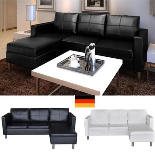 Kunstleder ecksofa sitzer - kunstleder,