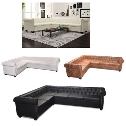 Sitzer sofa kunstleder - 6-sitzer,