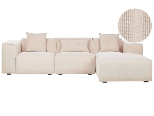 Modernes ecksofa beige mit - modernes,