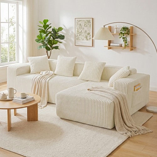 261cm ecksofa form couch - ecksofa, l-form